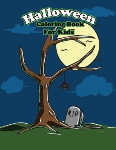 Cover for Halloween Party · Halloween Coloring Books For Kids (Pocketbok) (2019)