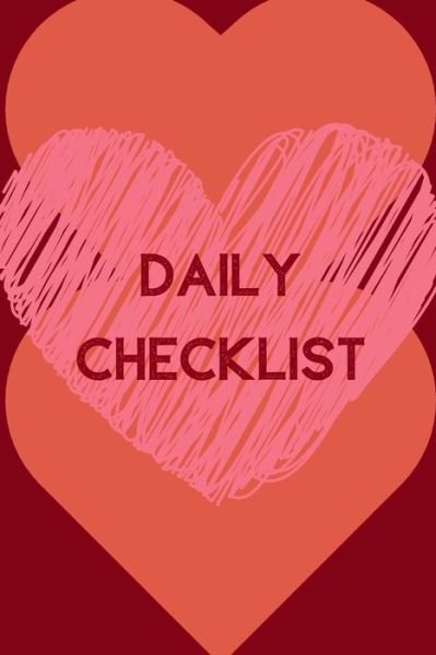 Cover for Raw Design Publishers · Daily Checklist (6x9inch) (Pocketbok) (2019)