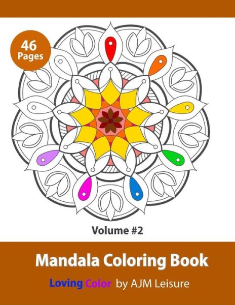 Cover for Ajm Leisure · Mandala Coloring Book #2 (Paperback Book) (2018)