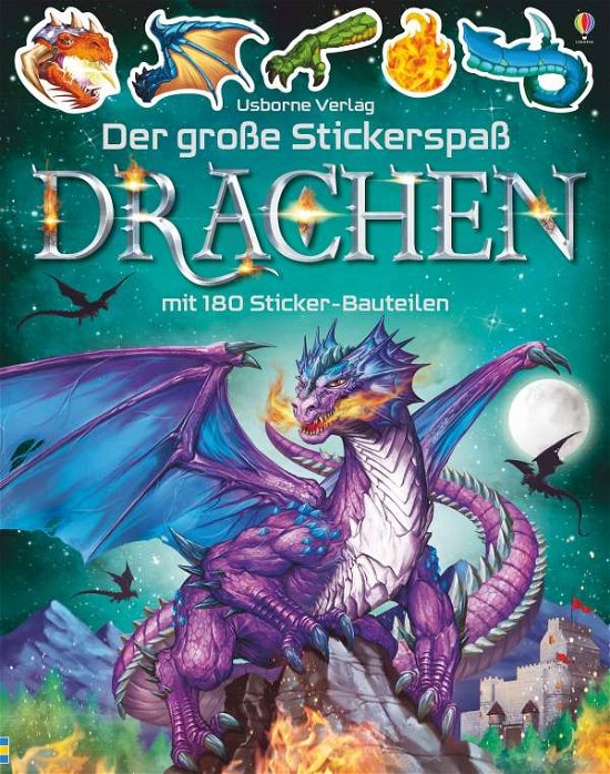 Cover for Tudhope · Der große Stickerspaß: Drachen (Buch)