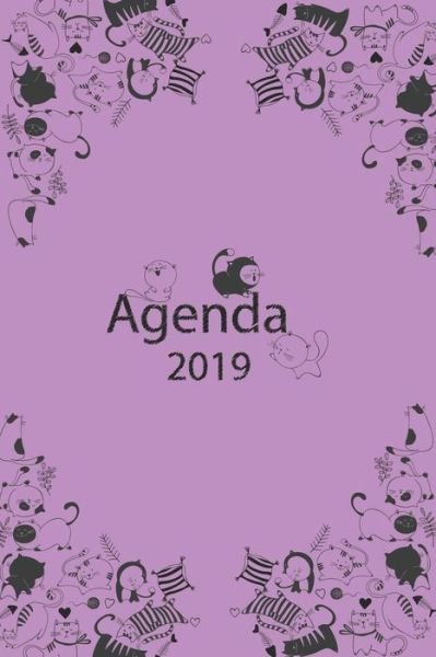 Agenda 2019 - Casa Gato Journals - Książki - Independently Published - 9781795435710 - 29 stycznia 2019
