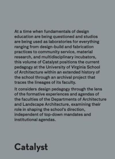 Catalyst: Lineages and Trajectories - Ghazal Abbasy-Asbagh - Books - Actar Publishers - 9781940291710 - May 18, 2015