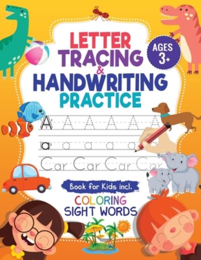 Cover for Jennifer L. Trace · Letter Tracing and Handwriting Practice Book (Taschenbuch) (2020)