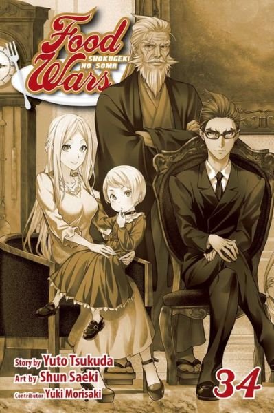 Cover for Yuto Tsukuda · Food Wars!: Shokugeki no Soma, Vol. 34 - Food Wars!: Shokugeki no Soma (Pocketbok) (2020)