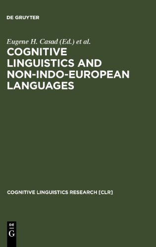 Cover for Eugene H. Casad · Cognitive Linguistics and Non-Indo-Euro (Book) (2003)
