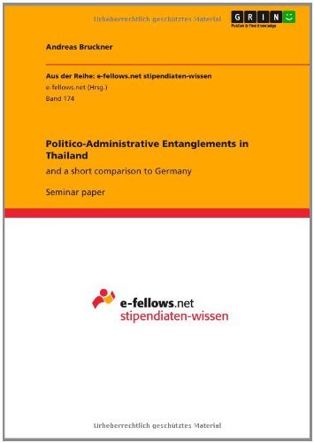 Cover for Bruckner · Politico-Administrative Entang (Book) (2013)