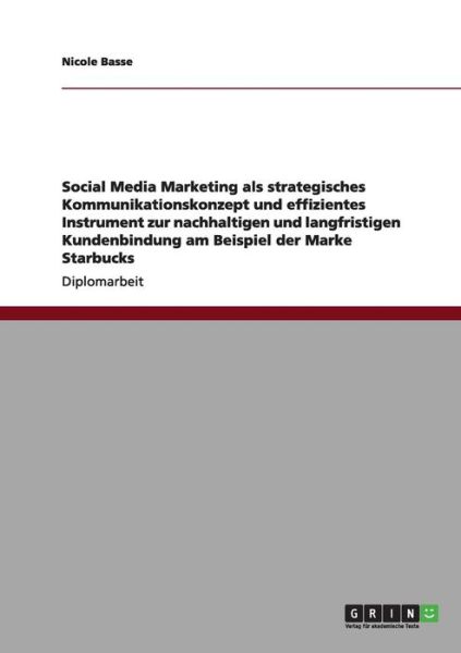 Cover for Basse · Social Media Marketing als strate (Book) [German edition] (2011)