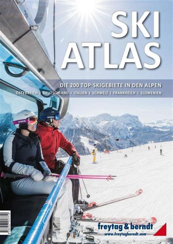 Cover for Freytag &amp; Berndt · Ski Atlas - 150 Skigebiete Osterreich / Bayern / Trentino (Spiralbog) (2018)