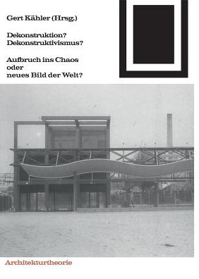 Cover for Bauwelt Fundam.090 Dekonstruktion (Book) (2000)