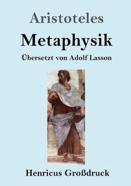 Cover for Aristoteles · Metaphysik (Grossdruck) (Pocketbok) (2019)