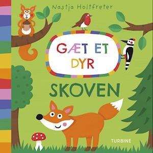 Cover for Nastja Holtfreter · Gæt et dyr – Skoven (Cardboard Book) [1er édition] (2023)