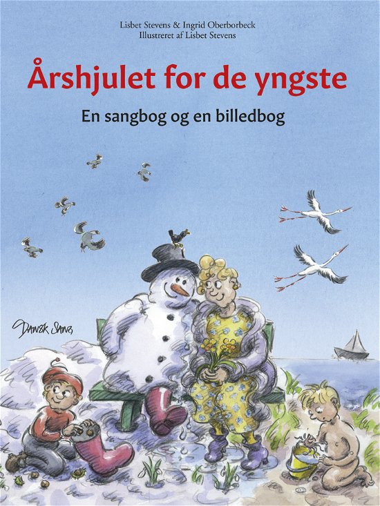 Cover for Ingrid  Oberborbeck - Lisbet Stevens · Årshjulet for de yngste (Gebundenes Buch) [1. Ausgabe] (2019)