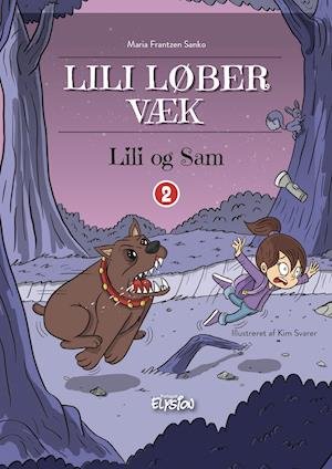 Cover for Maria Frantzen Sanko · Lili og Sam: Lili løber væk (Inbunden Bok) [1:a utgåva] (2020)