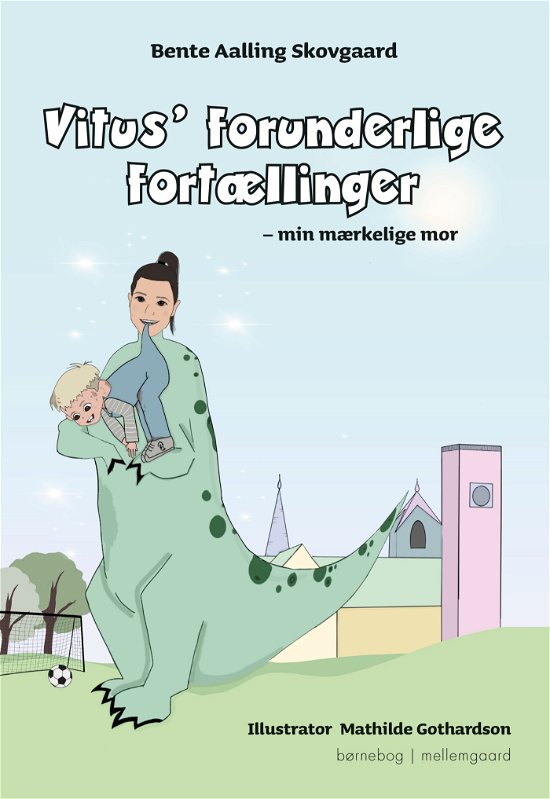 Cover for Bente Aalling Skovgaard · Vitus' forunderlige fortællinger (Inbunden Bok) [1:a utgåva] (2022)