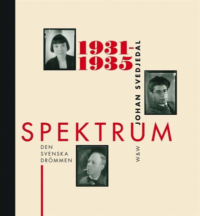 Spektrum 1931-1935 : Den svenska drömmen : tidskrift och förlag i 1930-talets kultur - Johan Svedjedal - Books - Wahlström & Widstrand - 9789143508710 - May 12, 2011