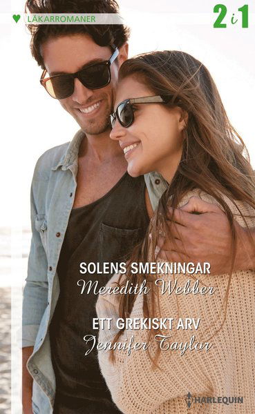 Cover for Jennifer Taylor · Läkarroman: Solens smekningar / Ett grekiskt arv (Book) (2017)