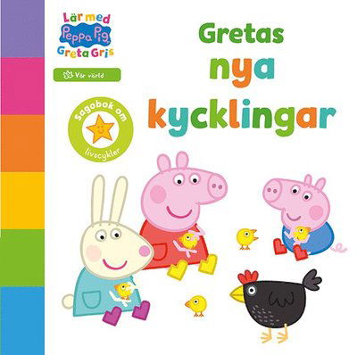 Lär med Greta Gris: Gretas nya kycklingar - Neville Astley - Books - Tukan Förlag - 9789180378710 - June 23, 2023