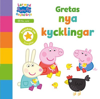 Lär med Greta Gris: Gretas nya kycklingar - Neville Astley - Bøger - Tukan Förlag - 9789180378710 - 23. juni 2023