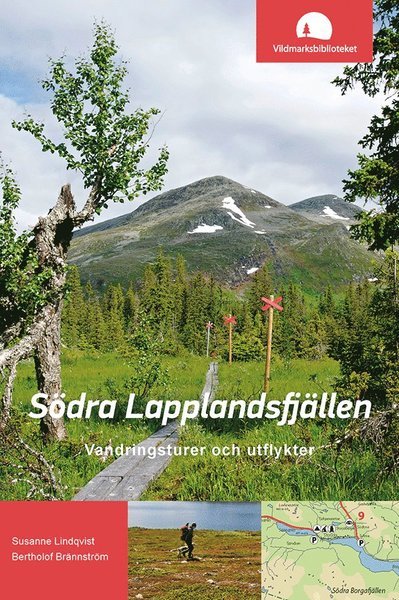 Cover for Bertholof Brännström · Södra Lapplandsfjällen : vandringsturer och utflykter (Book) (2020)