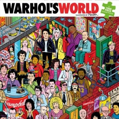 Cover for Martin Ander · Warhol's World: A 1000 Piece Jigsaw Puzzle (MERCH) (2022)