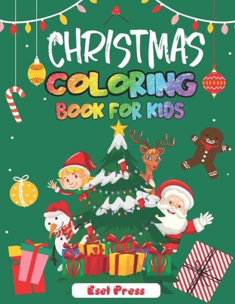Cover for Esel Press · Christmas Coloring Book for Kids (Paperback Bog) (2020)