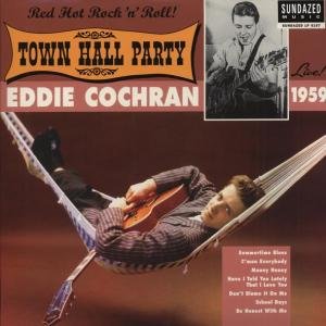 Cover for Eddie Cochran · Live At Town Hall'59 (LP) [180 gram edition] (1990)