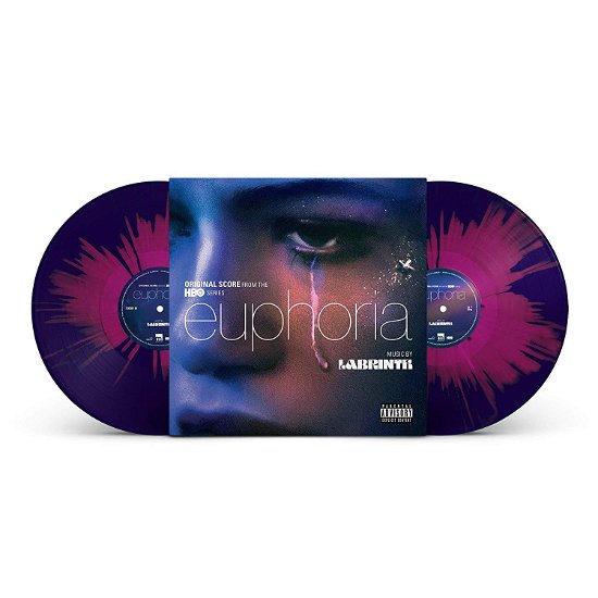 Cover for Euphoria: Season 1 (Original Score) (LP) [Limited Splatter Vinyl edition] (2020)