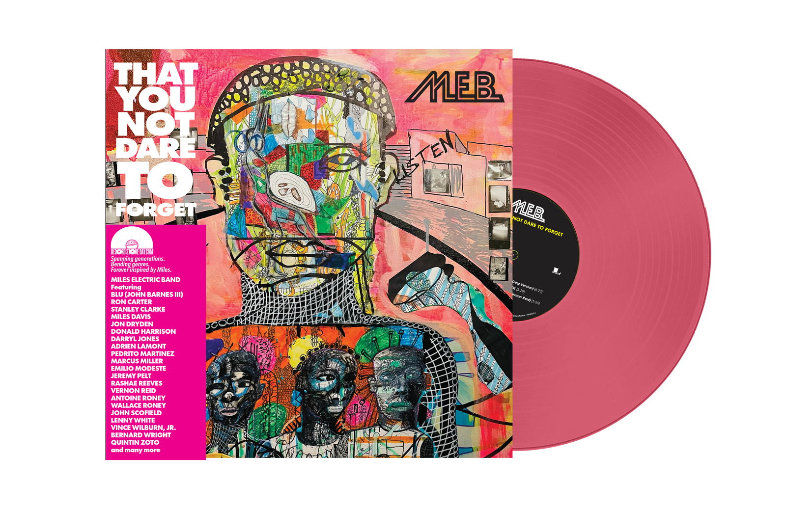 M.e.b. · That You Not Dare to Forget (Hot Pink Vinyl) (LP) [RSD