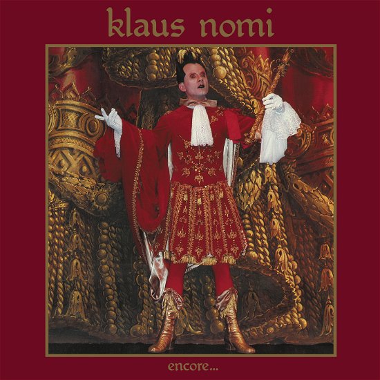 Cover for Klaus Nomi · Encore (nomi's Best) (LP) [Reissue edition] (2023)
