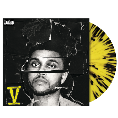 Cover for The Weeknd · Beauty Behind the Madness (2lp Yellow W Black Splatter) (LP) (2020)