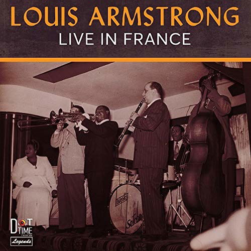 Cover for Louis &amp; His All Sta Armstrong · Live In France (LP) [Limited Numbered edition] (2022)