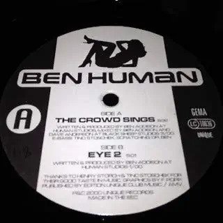 Cover for Ben Human · The Crowd Sings (12&quot;)