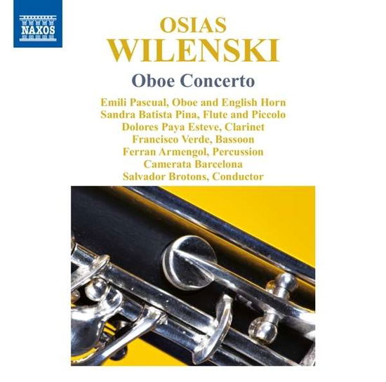 Cover for Pascual / Brotons / Camerata Barcelona/+ · WILENSKI: Oboe Concerto (CD) (2015)