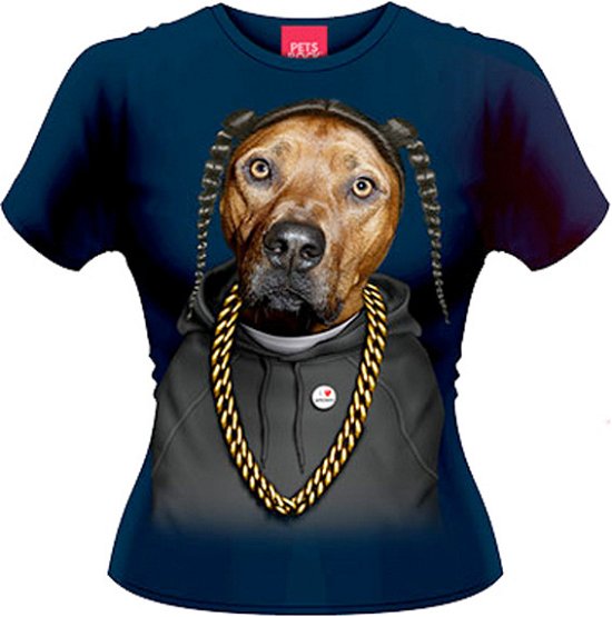 Pets Rock-rap -xl / Girlie - T-shirt - Produtos - MERCHANDISE - 0803341406711 - 10 de março de 2014