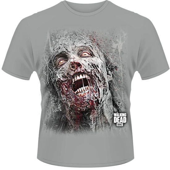 Cover for The Walking Dead · Walking Dead (The) - Jumbo Walker Face (T-Shirt Unisex Tg. M) (T-shirt) [size M] [Grey edition] (2015)