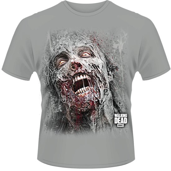 Cover for The Walking Dead · Walking Dead (The) - Jumbo Walker Face (T-Shirt Unisex Tg. M) (T-shirt) [size M] [Grey edition] (2015)