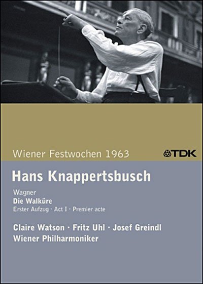 Wagner / Die Walkure - Vp / Knappertsbusch - Filmes - TDK - 0824121001711 - 1 de julho de 2006