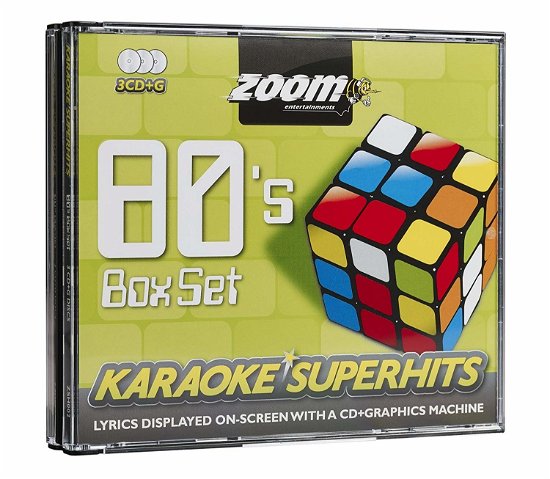 Karaoke Superhits: 80s Box Set (CD+G) - Zoom Karaoke - Musikk - ZOOM KARAOKE - 0842705056711 - 12. januar 2022