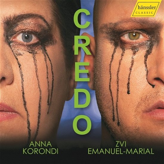 Cover for Anna Korondi &amp; Zvi Emanuel-Marial · Credo - Duets (CD) (2024)