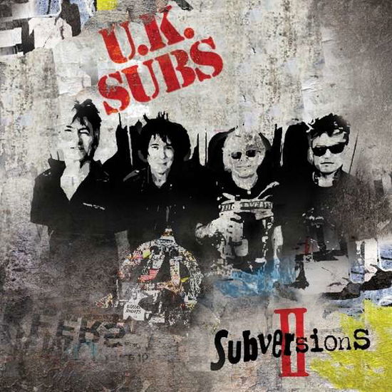 Cover for Uk Subs · Subversions II (Blue Vinyl) (LP) [Coloured edition] (2019)