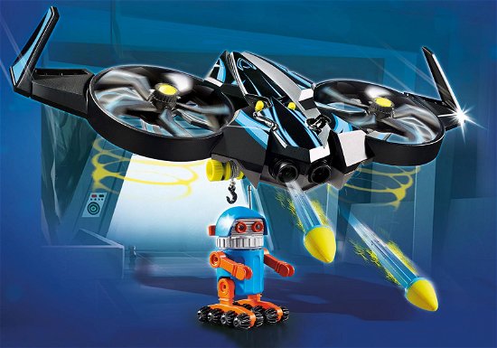 Cover for Playmobil · Playmobil - THE MOVIE Robotitron with Drone (Leketøy) (2019)