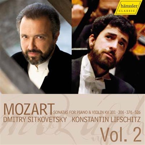 Cover for Mozart / Sitkovetsky / Lifschitz · Violin Sonatas 2 (CD) (2008)