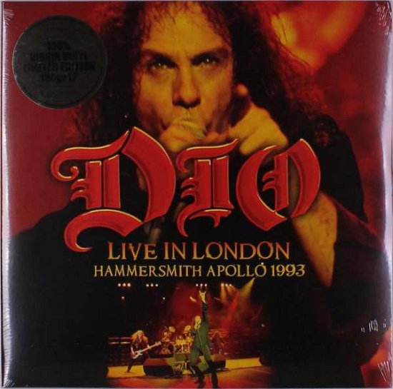 Cover for Dio · Live In London - Hammersmith Apollo 1993 (LP) [Limited edition] (2019)