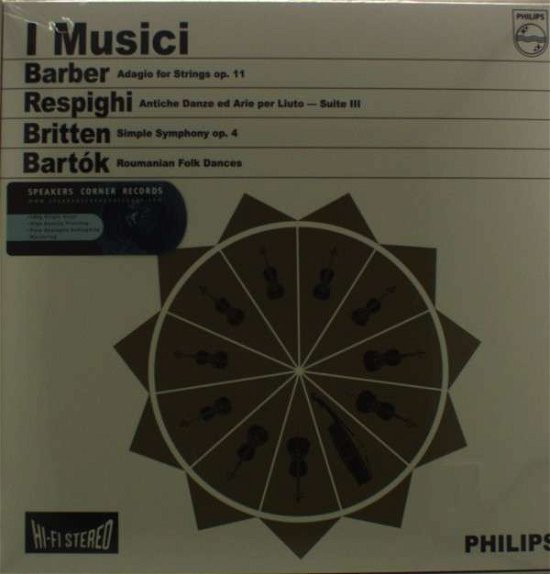 Works By Barber / Resphigi / Britten / Bartok - I Musici - Musikk - SPEAKERS CORNER RECORDS - 4260019713711 - 6. oktober 2011