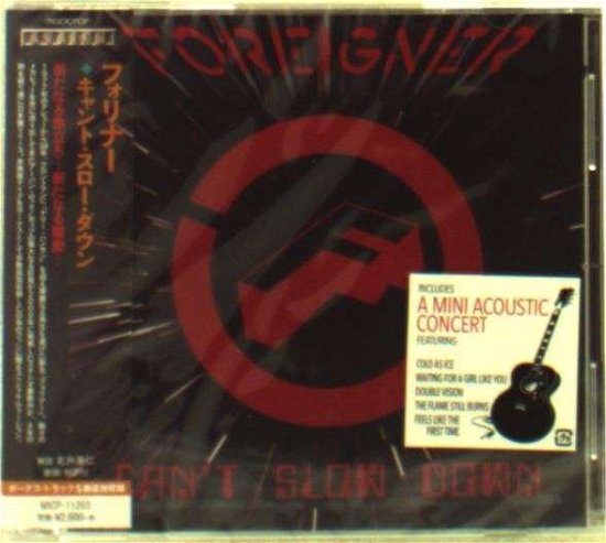 Cover for Foreigner · Can't Slow Down (CD) [Japan Import edition] (2015)