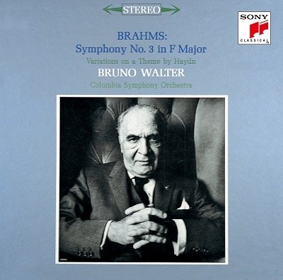 Cover for Bruno Walter · Brahms: Symphony No. 3 &amp; Haydntions (CD) [Japan Import edition] (2022)