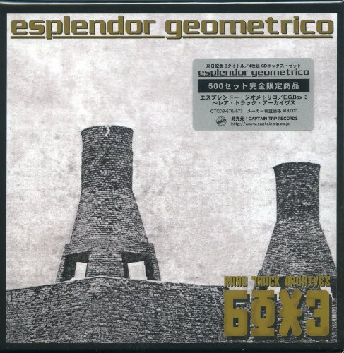 Cover for Esplendor Geometrico · E.G. Box 3 (CD) (2010)