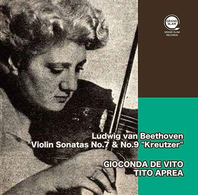 Cover for Gioconda De Vito · Beethoven: Violin Sonatas No.7&amp;9`kreutzer` (CD) [Japan Import edition] (2020)