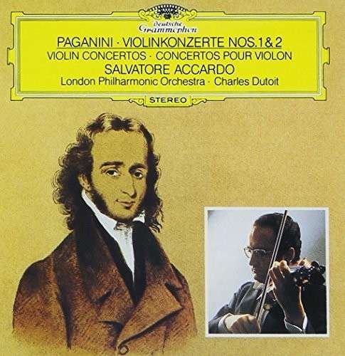 Paganini: Violin Concertos Nos.1 & 2 - Salvatore Accardo - Musik - 7DEUTSCHE - 4988005825711 - 1. juli 2014