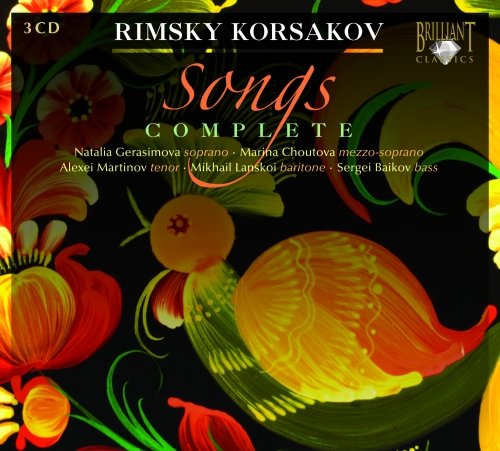 Cover for Rimsky · Korsakov Songs (CD) (2009)